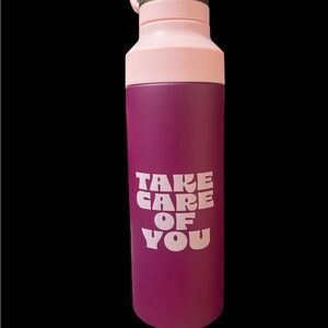 Pink and Purple Water Bottle